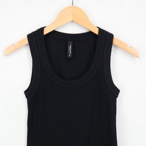American Giant Women's Rib Tank Top Black Size Small NWOT - Picture 2 of 6
